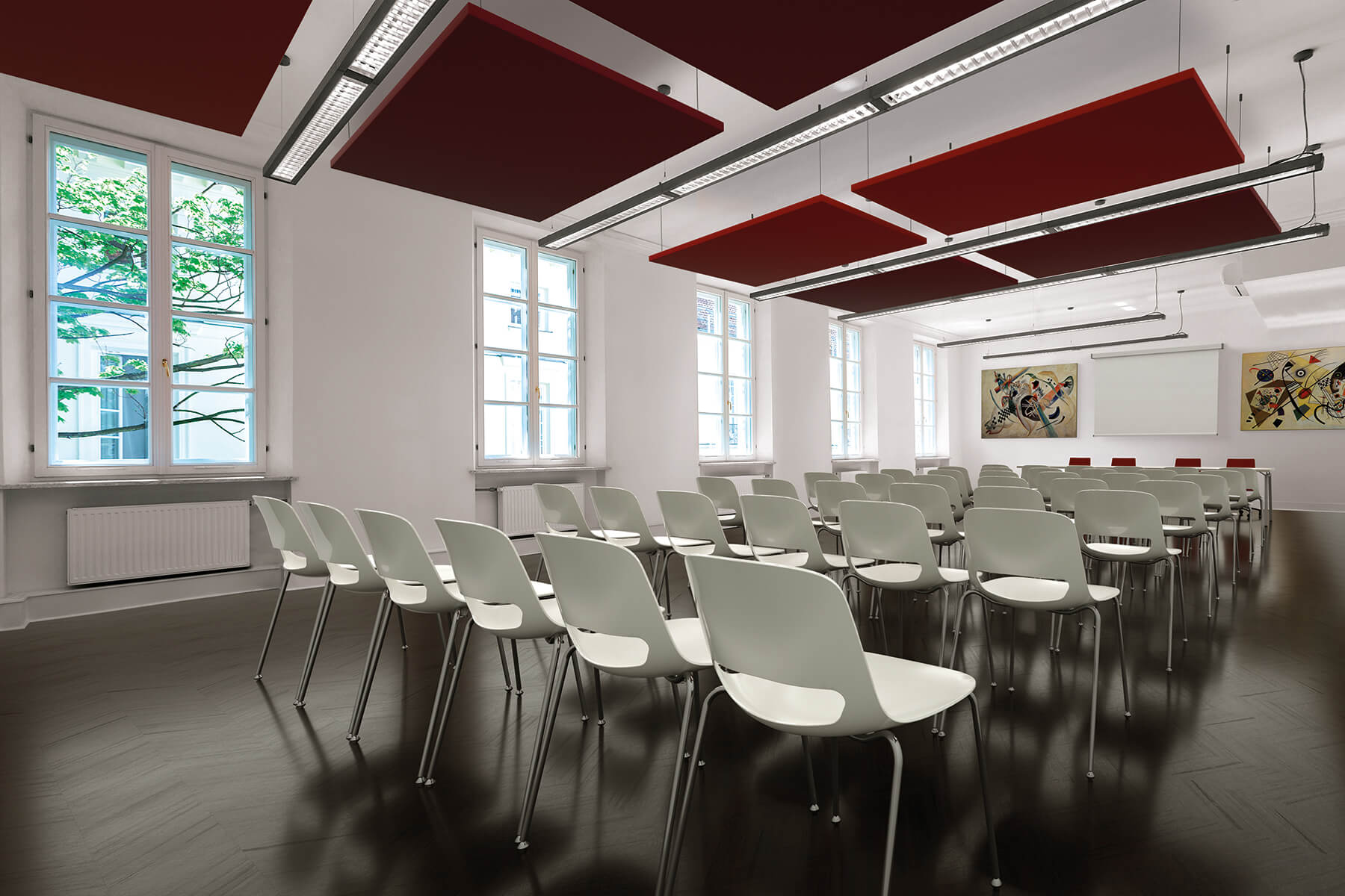 sound absorbing panel caruso silente