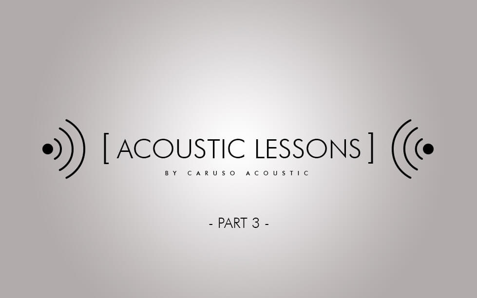 Assorbimento acustico- terza lezione di acustica