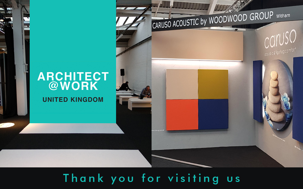 architect at work londra 2019 - Caruso Acoustic