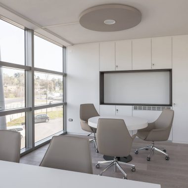 Private company – uffici open space pannelli fonoassorbenti 03